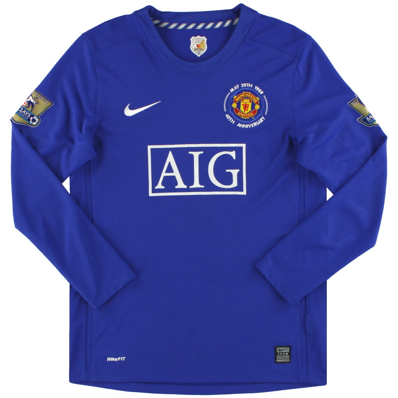 2008-09 Manchester United Nike Third Shirt L/S XL.Boys Football Shirt