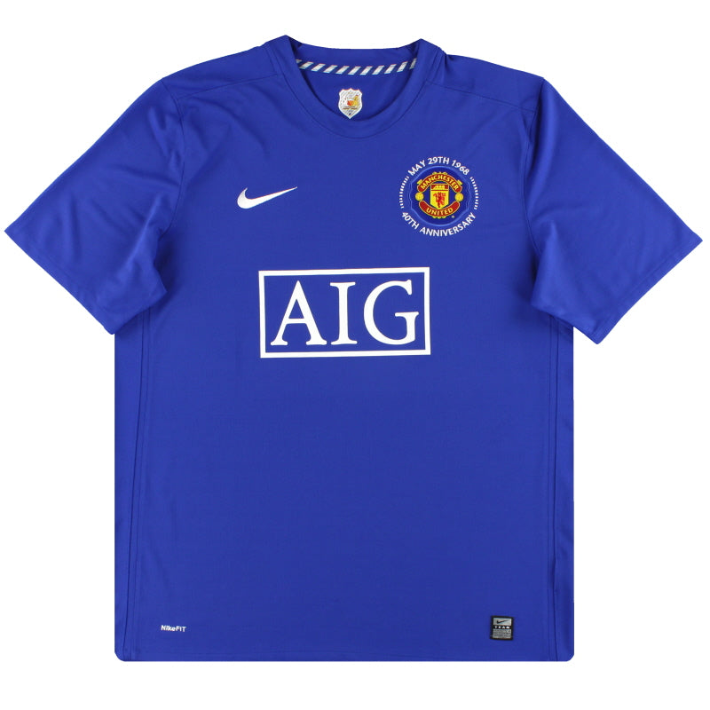 2008-09 Manchester United Nike Third Shirt XL Football Shirt