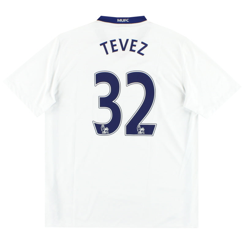 2008-09 Manchester United Nike Away Shirt Tevez #32 *Mint* XL Football Shirt