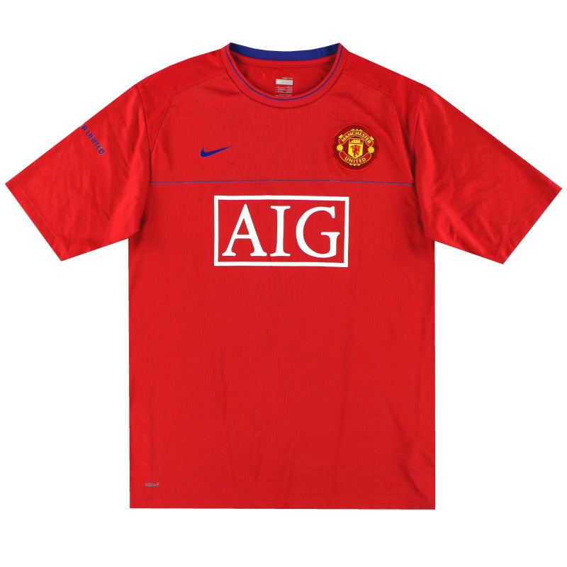 2008-09 Manchester United Nike Training Shirt L Training Shirt