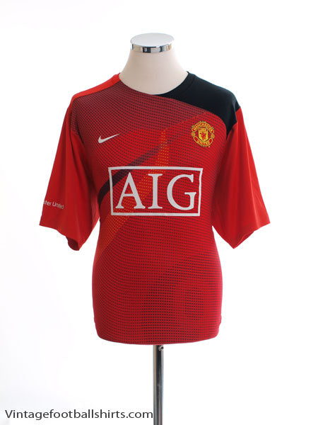 2008-09 Manchester United Training Shirt M Training Shirt