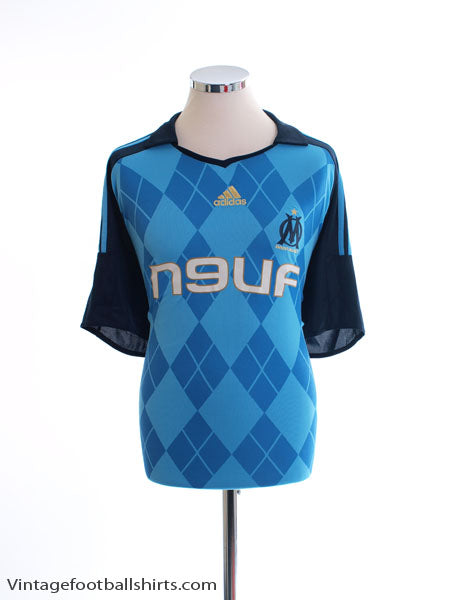 2008-09 Olympique Marseille Away Shirt XL Football Shirt
