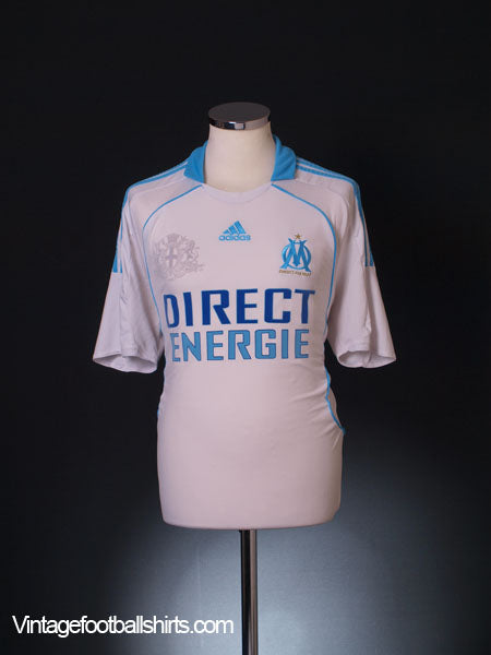 2008-09 Olympique Marseille Home Shirt L Football Shirt