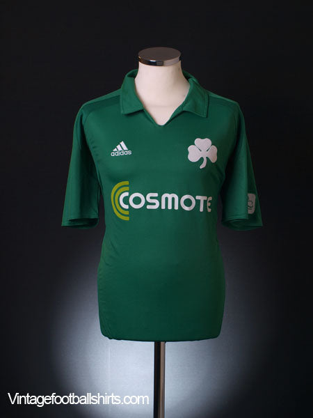 2008-09 Panathinaikos Centenary Home Shirt XL Football Shirt