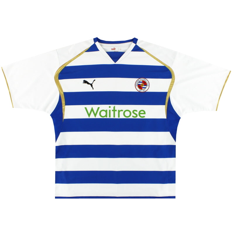 2008-09 Reading Puma Home Shirt L Football Shirt