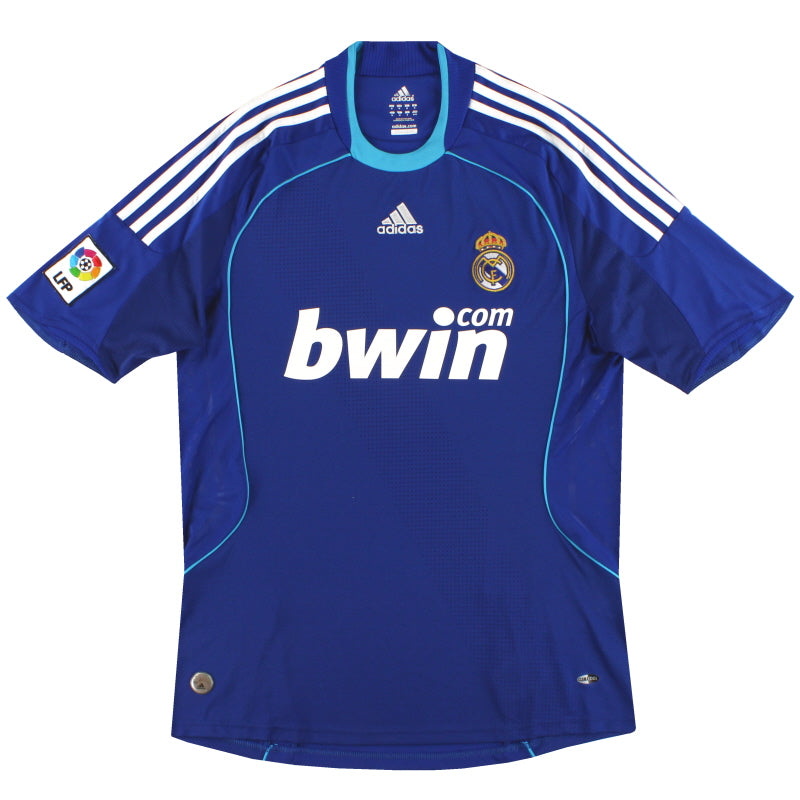 2008-09 Real Madrid adidas Away Shirt XL Football Shirt