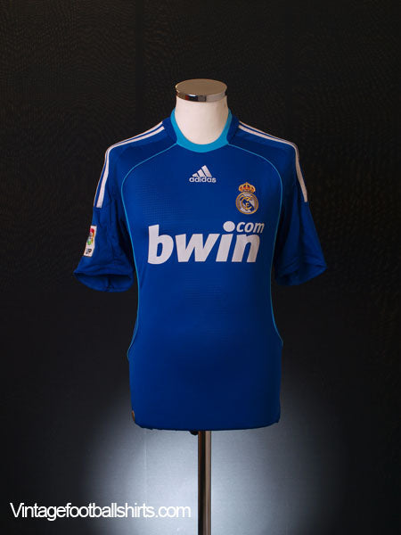 2008-09 Real Madrid Away Shirt M Football Shirt