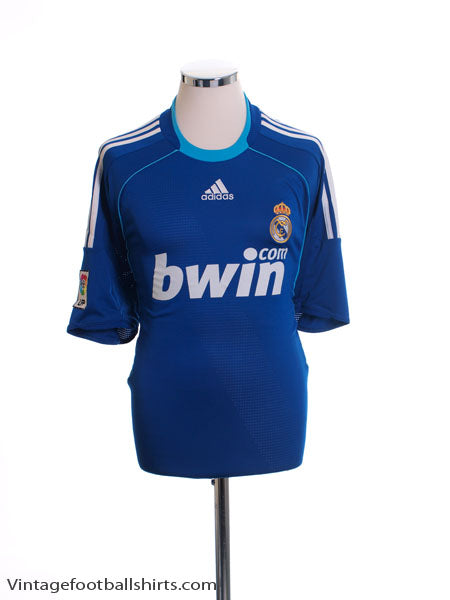 2008-09 Real Madrid Away Shirt L Football Shirt