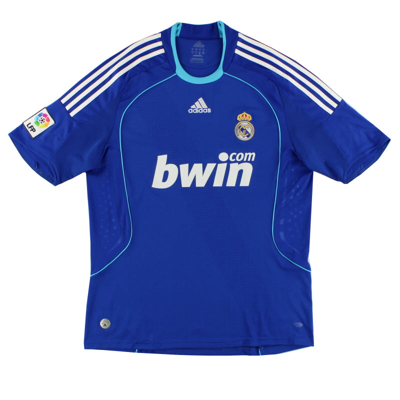 2008-09 Real Madrid adidas Away Shirt L Football Shirt