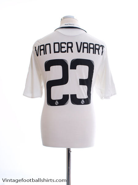 2008-09 Real Madrid Home Shirt van der Vaart #23 L Football Shirt