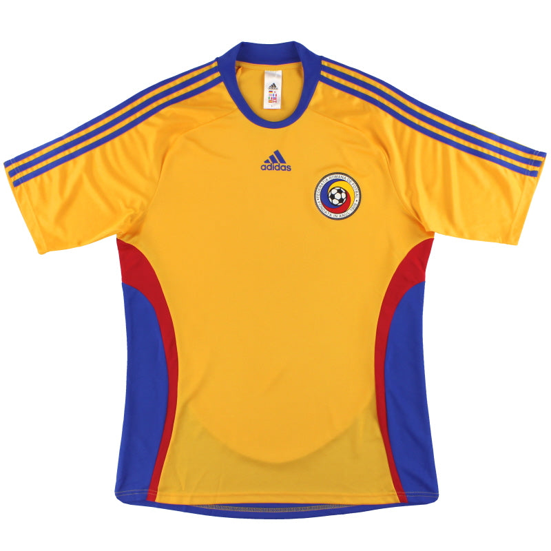 2008-09 Romania adidas Basic Home Shirt L Football Shirt