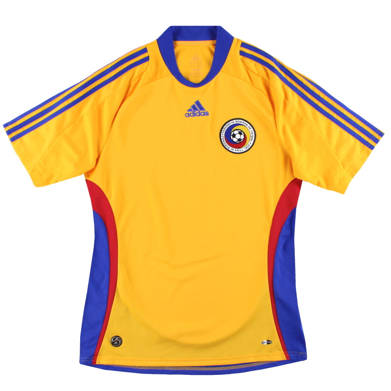 2008-09 Romania adidas Home Shirt M Football Shirt