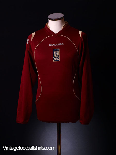 2008-09 Scotland Third Shirt L/S M Football Shirt