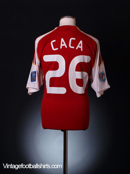 2008-09 South China Match Issue Home Shirt Caca #26 Football Shirt