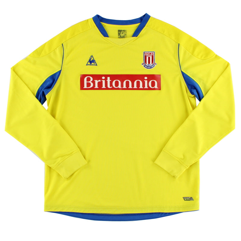 2008-09 Stoke City Away Shirt L/S XL Football Shirt