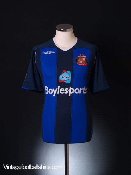 2008-09 Sunderland Away Shirt L Football Shirt
