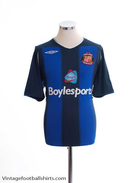 2008-09 Sunderland Away Shirt L Football Shirt