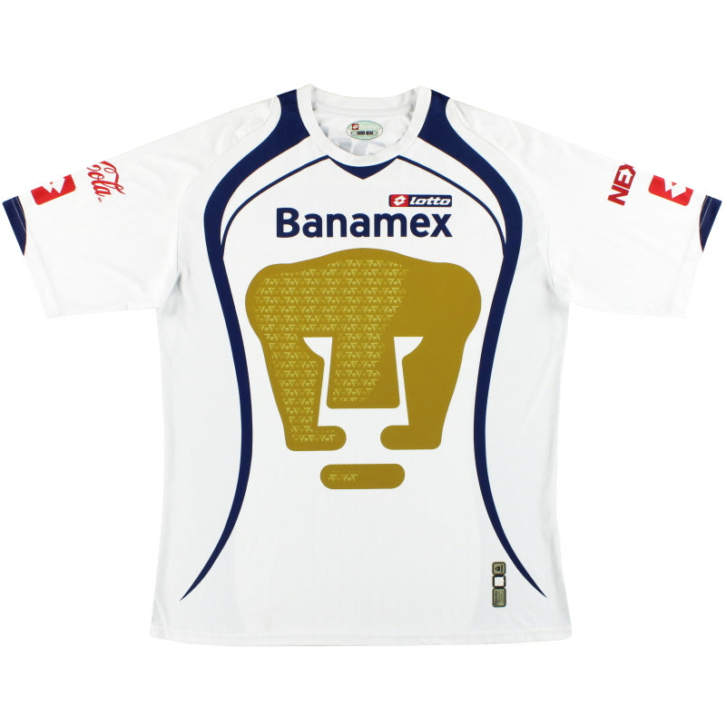 2008-09 UNAM Pumas Lotto Away Shirt L Football Shirt