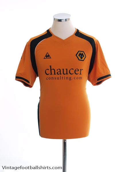 2008-09 Wolves Home Shirt M Football Shirt