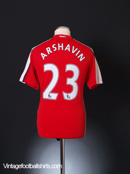 2008-10 Arsenal Home Shirt Arshavin #23 S Football Shirt