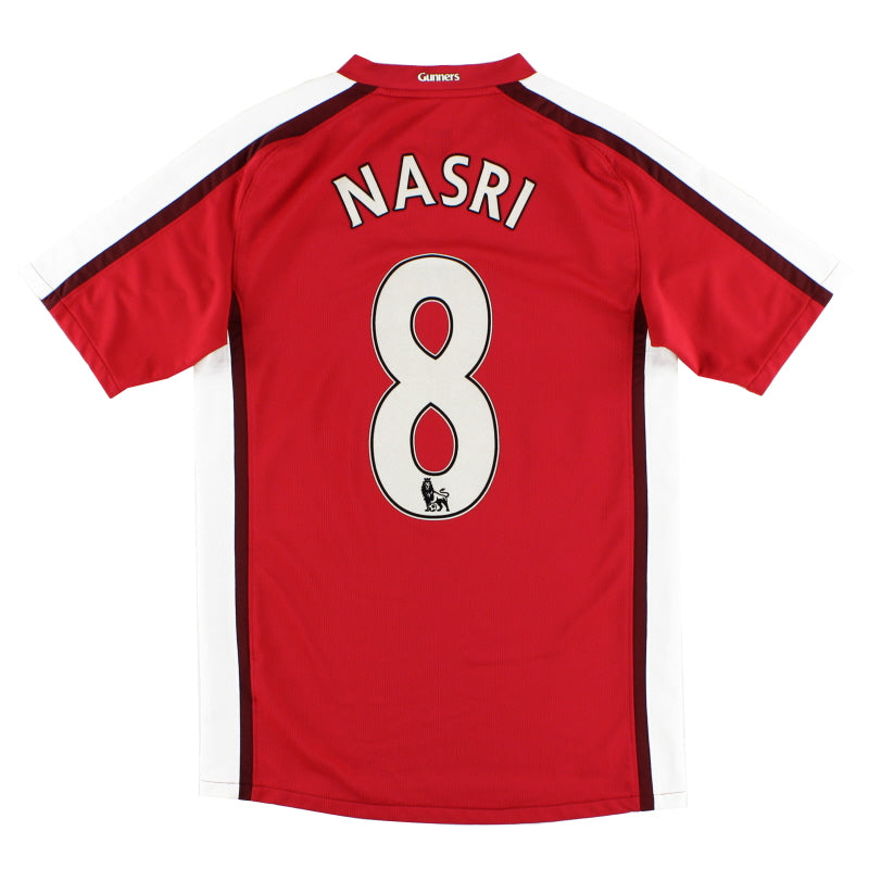 2008-10 Arsenal Home Shirt Nasri #8 S Football Shirt