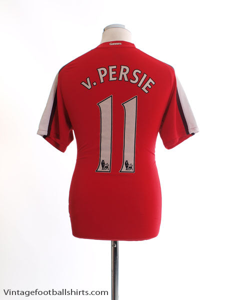 2008-10 Arsenal Home Shirt v.Persie #11 S Football Shirt