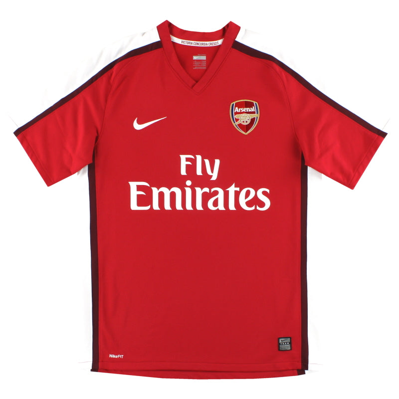 2008-10 Arsenal Nike Home Shirt L Football Shirt