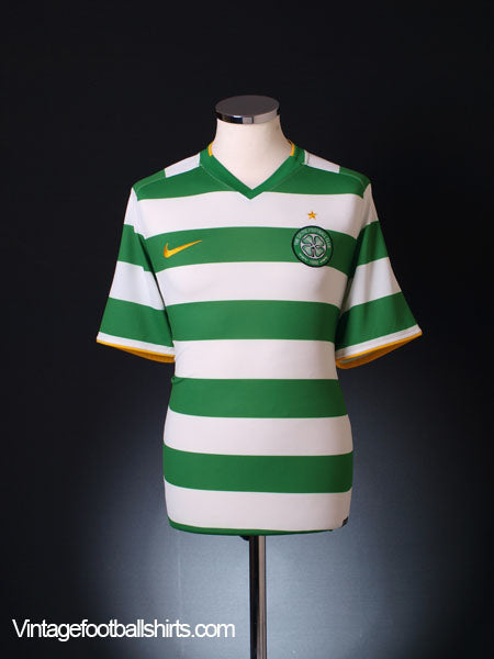 2008-10 Celtic Home Shirt L Football Shirt