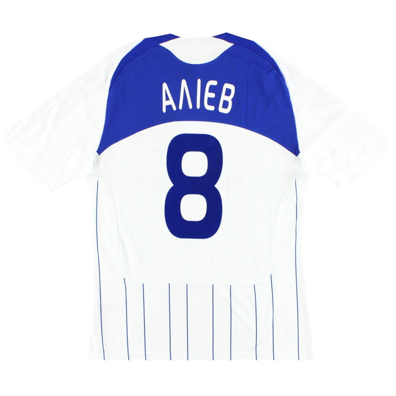 2008-10 Dynamo Kiev adidas Match Issue Home Shirt Aliyev #8 M Football Shirt