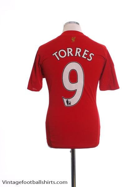2008-10 Liverpool Home Shirt Torres #9 XXL Football Shirt