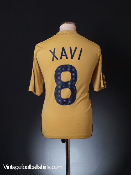 2008-10 Spain Away Shirt Xavi #8 M Football Shirt