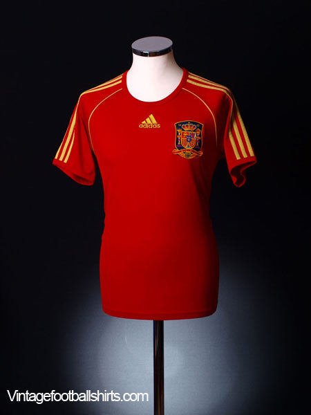 2008-10 Spain Home Shirt M Football Shirt