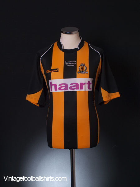 2008 Cambridge United Home Shirt 'Promotion Final' L Football Shirt