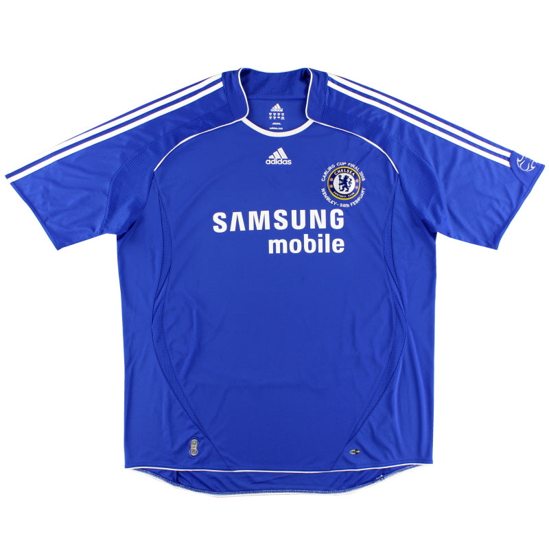 2008 Chelsea 'Carling Cup Final' Home Shirt *Mint* XXXL Football Shirt