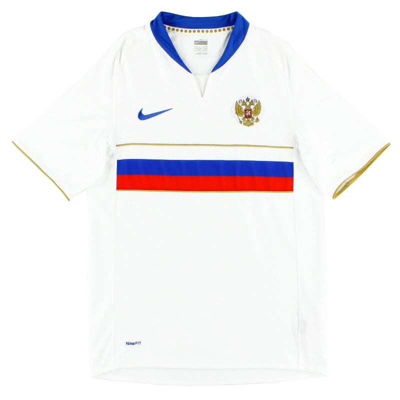2008 Russia Home Shirt S Football Shirt