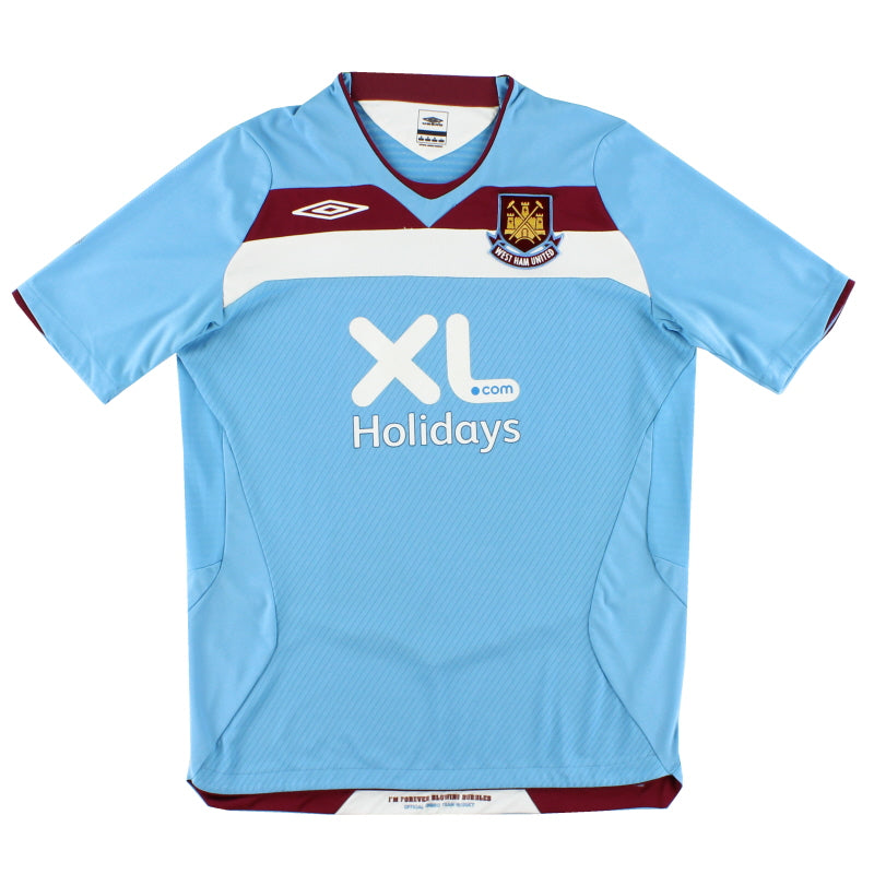 2008 West Ham Away Shirt *Mint* M Football Shirt