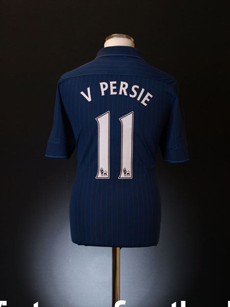 2009-10 Arsenal Away Shirt v.Persie #11 L Football Shirt