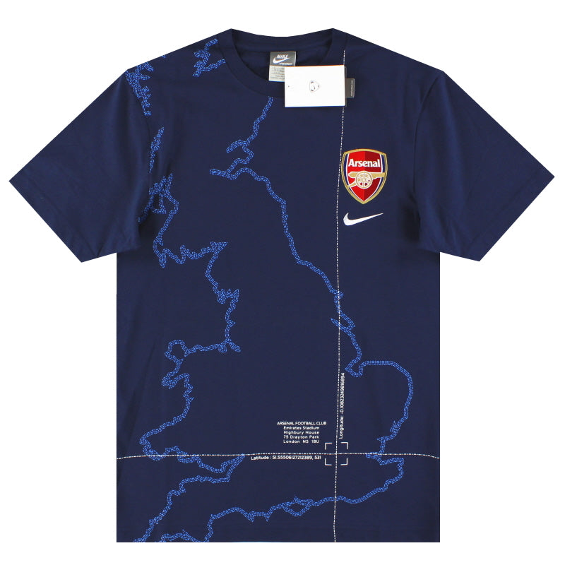 2009-10 Arsenal Nike Graphic Tee *BNIB* S T-Shirt
