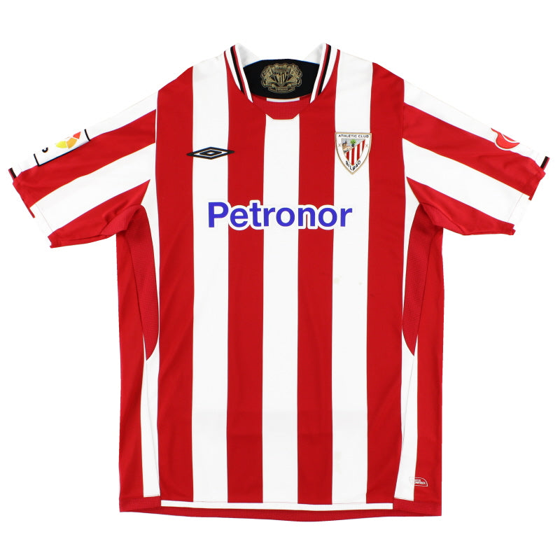2009-10 Athletic Bilbao Home Shirt L Football Shirt