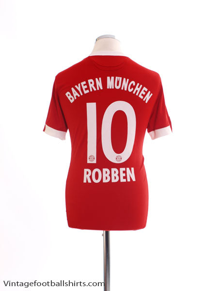 2009-10 Bayern Munich Home Shirt Robben #10 Y Football Shirt