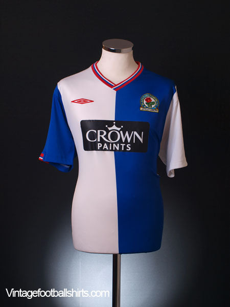 2009-10 Blackburn Home Shirt XL Football Shirt