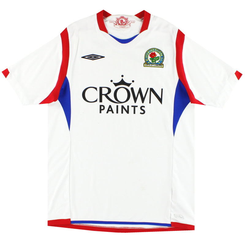 2009-10 Blackburn Umbro Away Shirt M Football Shirt