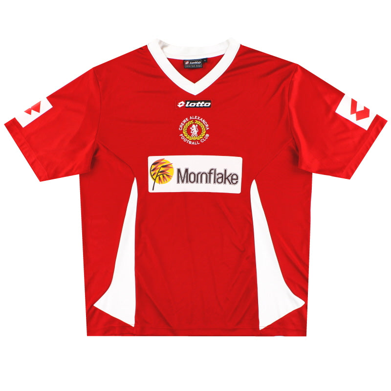 2009-10 Crewe Alexandra Lotto Home Shirt XL Football Shirt