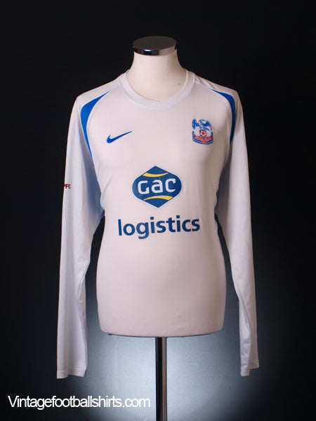 2009-10 Crystal Palace Away Shirt L/S XXL Football Shirt