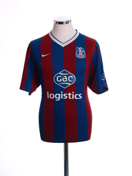 2009-10 Crystal Palace Home Shirt S Football Shirt