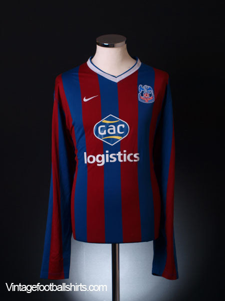 2009-10 Crystal Palace Home Shirt L/S XXL Football Shirt