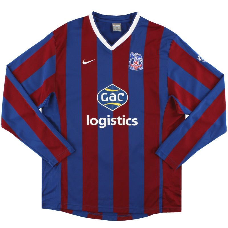 2009-10 Crystal Palace Nike Home Shirt L/S XL Football Shirt