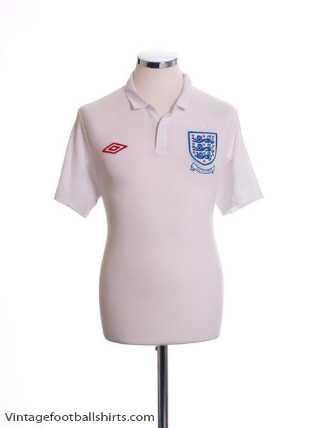 2009-10 England Home Shirt *Mint* M Football Shirt