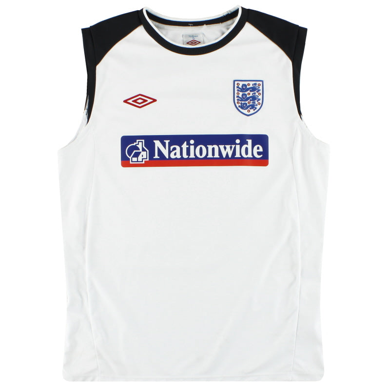 2009-10 England Umbro Training Vest L Vest
