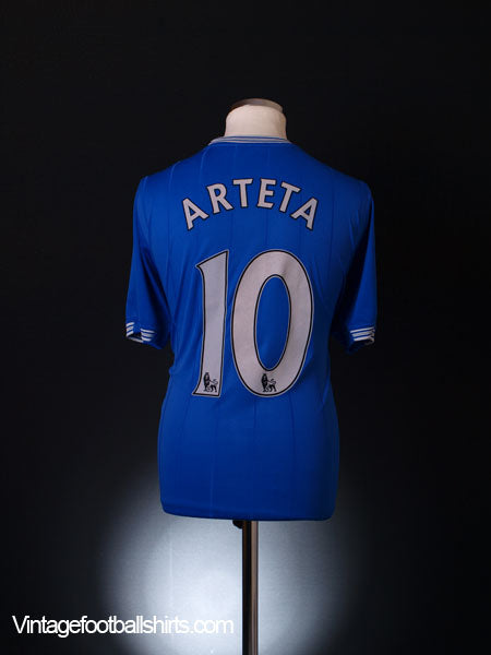 2009-10 Everton Home Shirt Arteta #10 L Football Shirt
